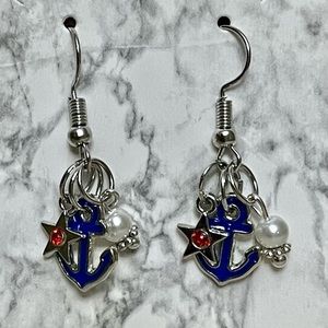 Patriotic Dangle Earrings